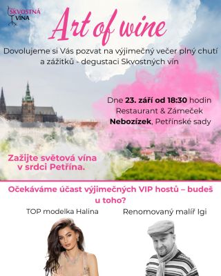 🌟 A aby toho nebylo málo – dorazí i top modelka Halina a proslulý malíř Igi! 🎵 Večer zpestří vystoupení tenora Maestro...