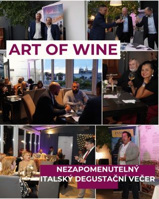 Art of Wine 2025 - Zažili jsme Magický degustační večer na Petříně – italská i jihoamerická vína, hudba v italském duchu a...