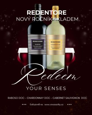 Právě jsme naskladnili vína edice Redentore. Vína bez přidaných siřičitanů po kterých nebolí hlava. Nový ročník vín a nové...
